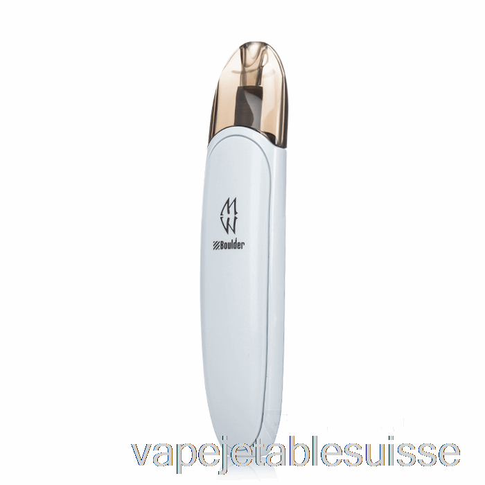 Vape Suisse Boulder Twilight Pod Système Blanc